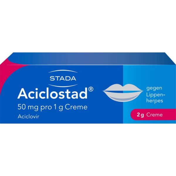 ACICLOSTAD Creme gegen Lippenherpes 2 g