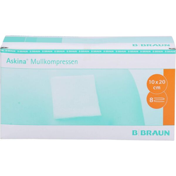 ASKINA Mullkompressen 10x20 cm steril 50 St.