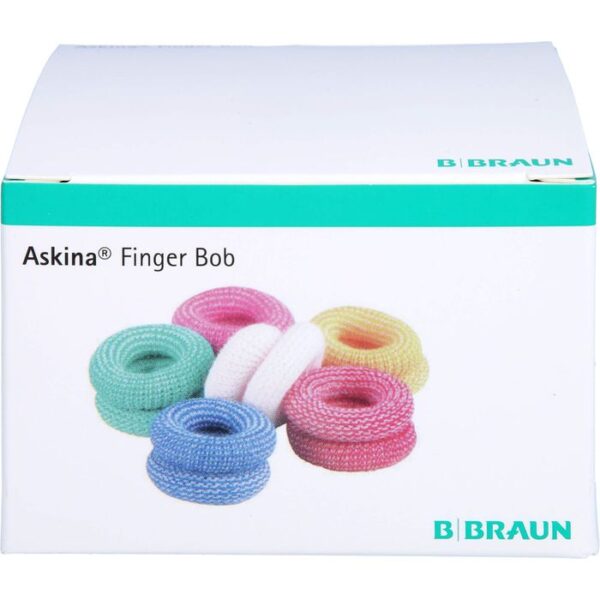 ASKINA Finger Bob farbig 50 St.