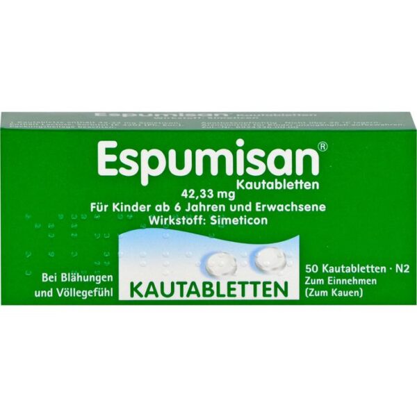 ESPUMISAN Kautabletten 50 St.