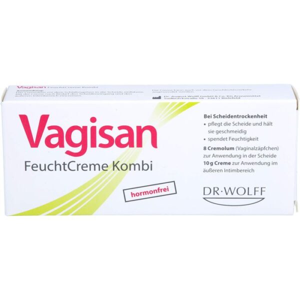 VAGISAN FeuchtCreme Kombi 8 Ovula+10 g Creme 1 P