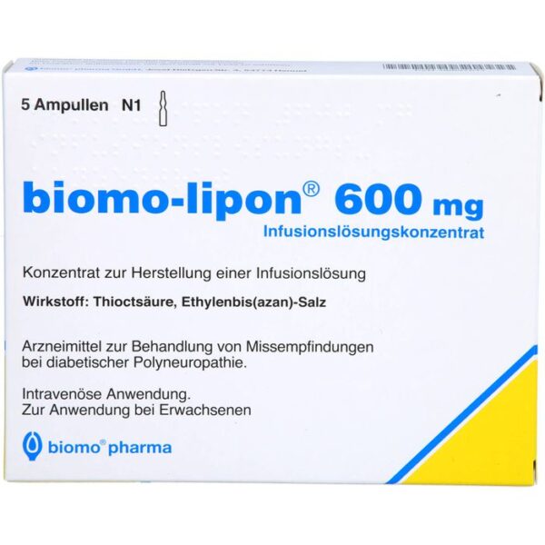 BIOMO-lipon 600 mg Ampullen 5 St.