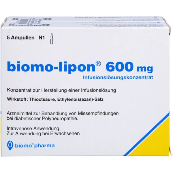 BIOMO-lipon 600 mg Ampullen 10 St.