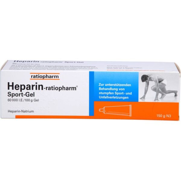 HEPARIN-RATIOPHARM Sport Gel 150 g