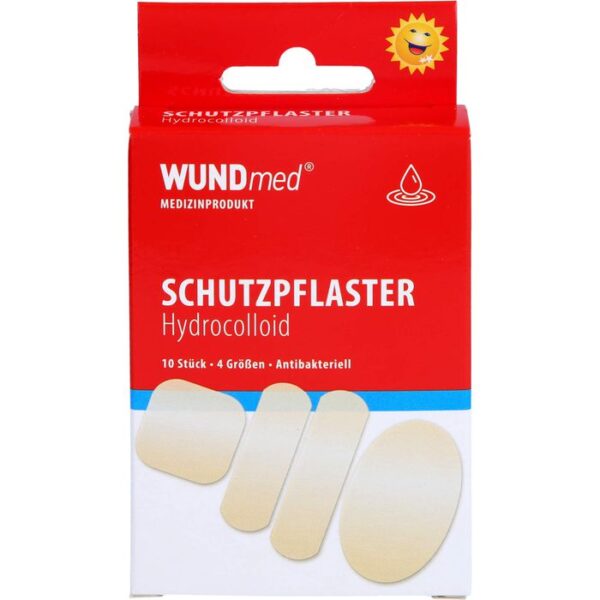 WUNDPFLASTER Hydrocolloid 4 Größen 10 St.