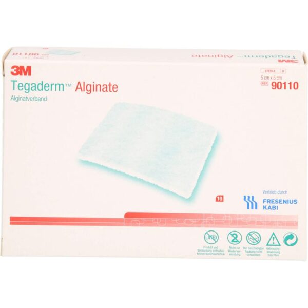 TEGADERM Alginate FK Kompressen 5x5 cm 90110 10 St.