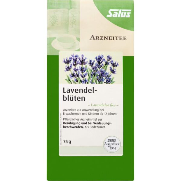 LAVENDELBLÜTEN Arzneitee Lavandul.flos Bio Salus 75 g