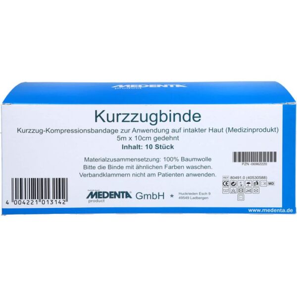 KURZZUGBINDE 10 cmx5 m 10 St.