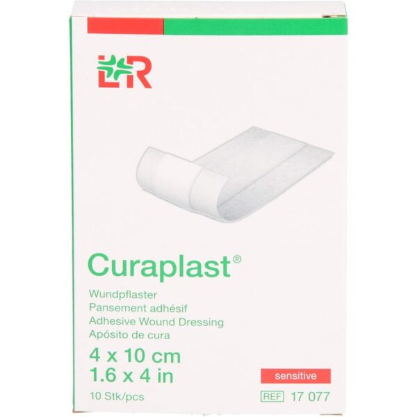 CURAPLAST Wundschnellverb.sensitiv 4x10 cm 1 m 10 St.