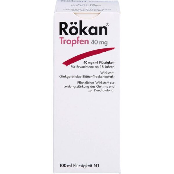 RÖKAN Tropfen 40 mg 100 ml