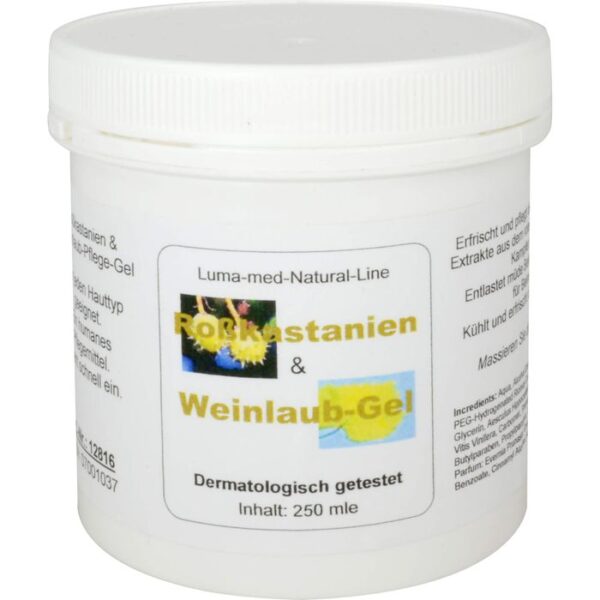 ROSSKASTANIEN WEINLAUB Pflege Gel 250 ml