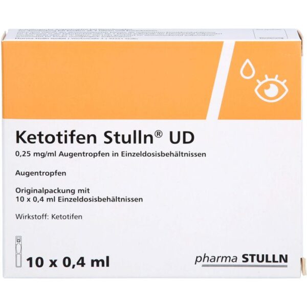 KETOTIFEN Stulln UD Augentropfen Einzeldosispip. 4 ml