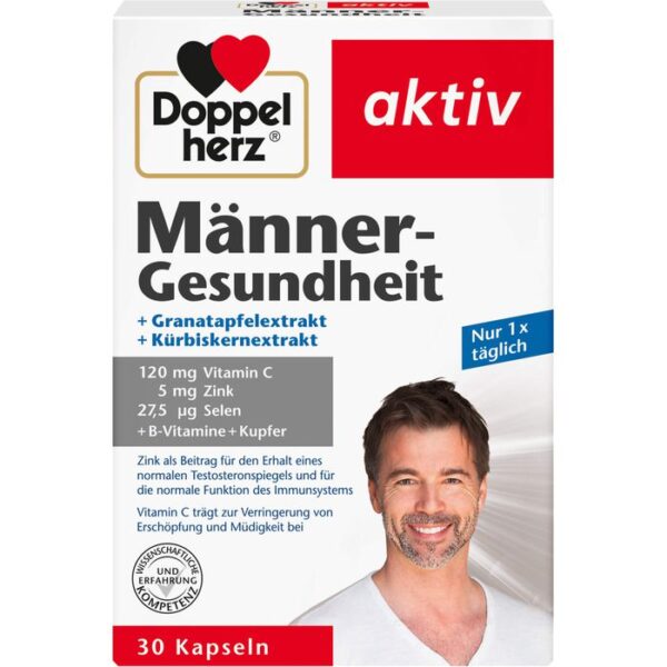 DOPPELHERZ Männer-Gesundheit Kapseln 30 St.