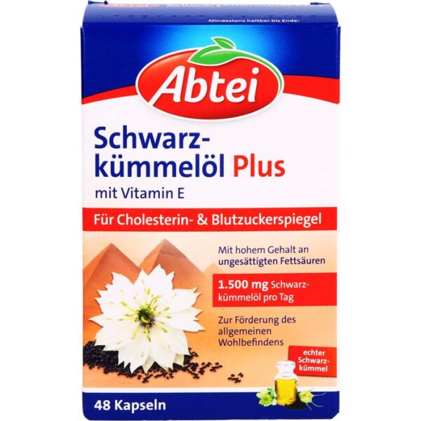 ABTEI Schwarzkümmelöl Plus Kapseln 48 St.