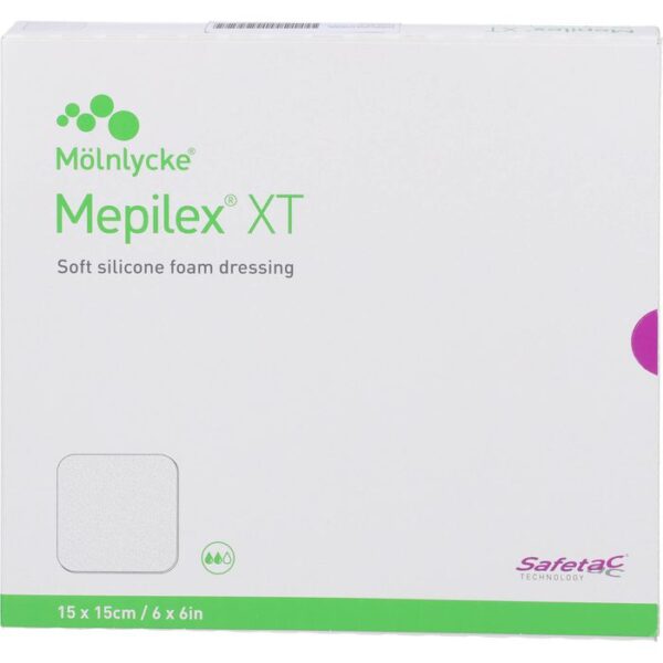 MEPILEX XT 15x15 cm Schaumverband 5 St.