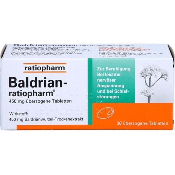 BALDRIAN-RATIOPHARM überzogene Tabletten 30 St.