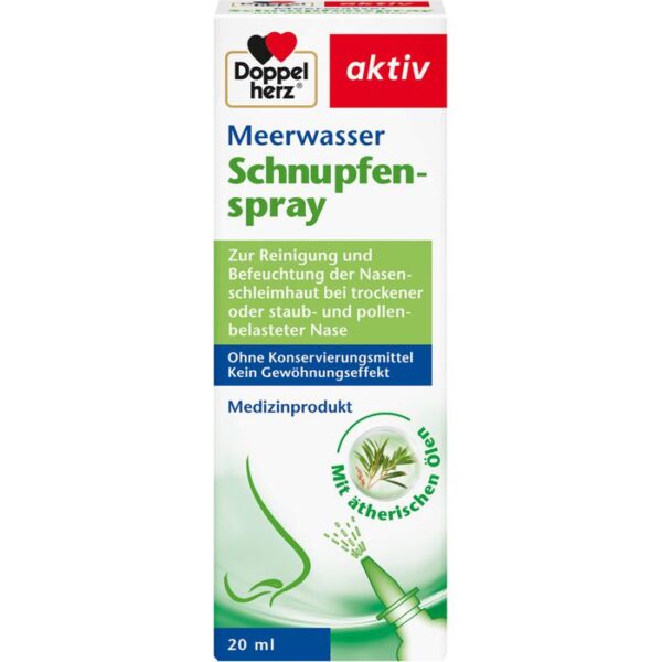 DOPPELHERZ Meerwasser Schnupfenspray 20 ml