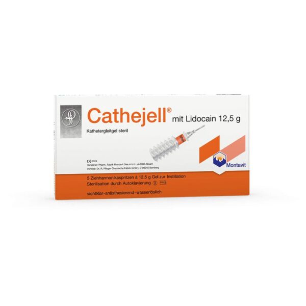 CATHEJELL Lidocain C steriles Gleitgel ZHS 12,5 g 5 St.