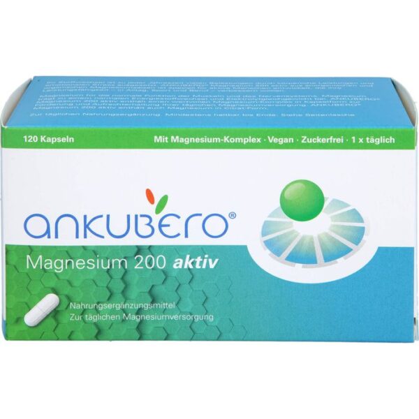 MAGNESIUM 200 aktiv Kapseln 120 St.