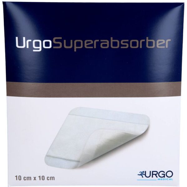 URGOSUPERABSORBER 10x10 cm Verband 10 St.