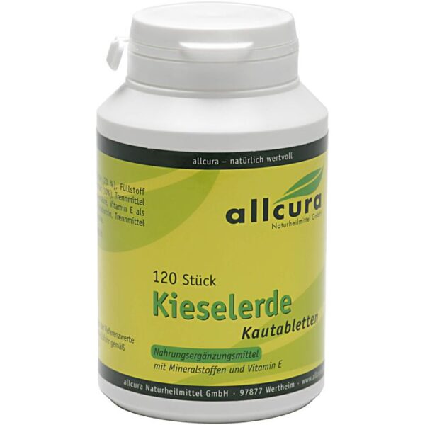 KIESELERDE KAUTABLETTEN 120 St.