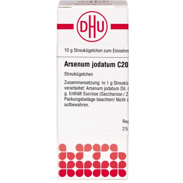 ARSENUM JODATUM C 200 Globuli 10 g