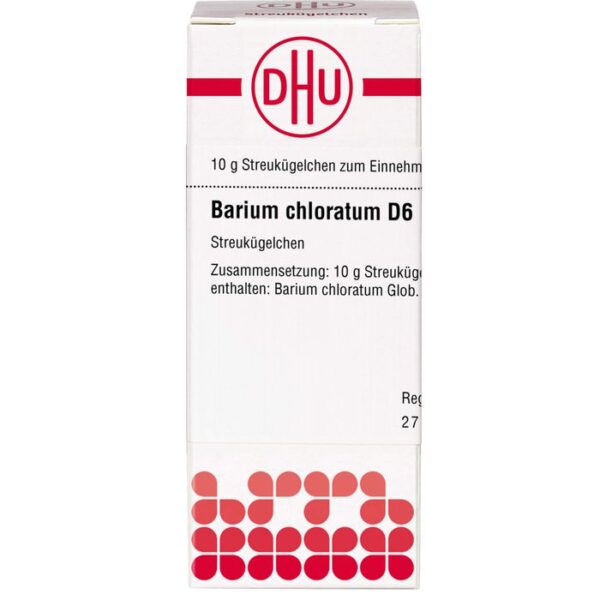 BARIUM CHLORATUM D 6 Globuli 10 g