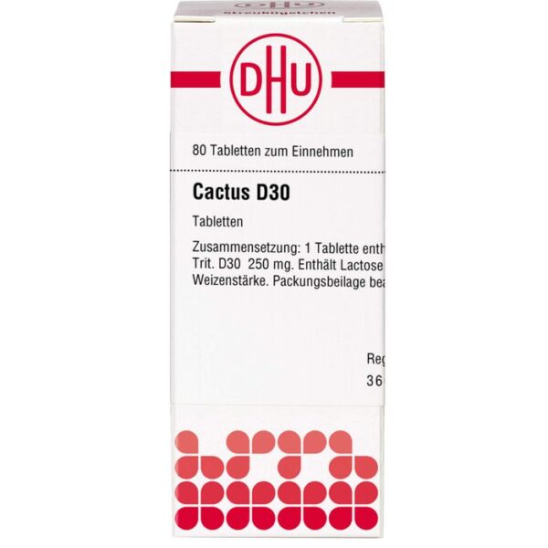 CACTUS D 30 Tabletten 80 St.