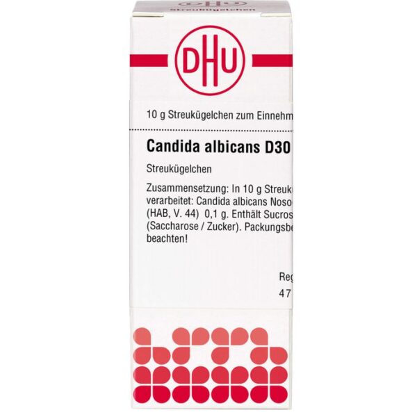 CANDIDA ALBICANS D 30 Globuli 10 g