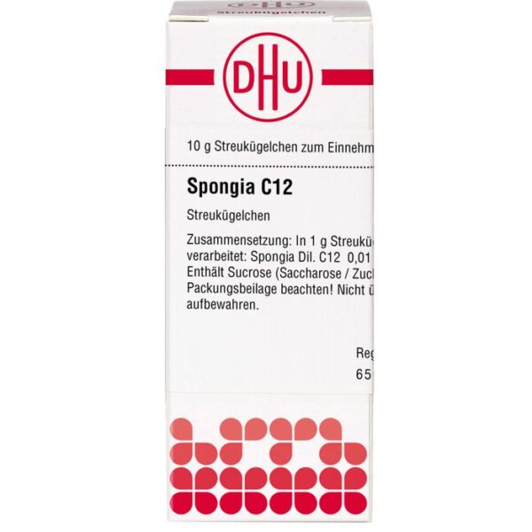 SPONGIA C 12 Globuli 10 g