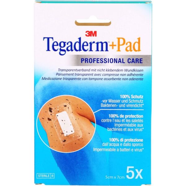 TEGADERM 3M Plus Pad 5x7 cm Fertigverb.3582NP 5 St.