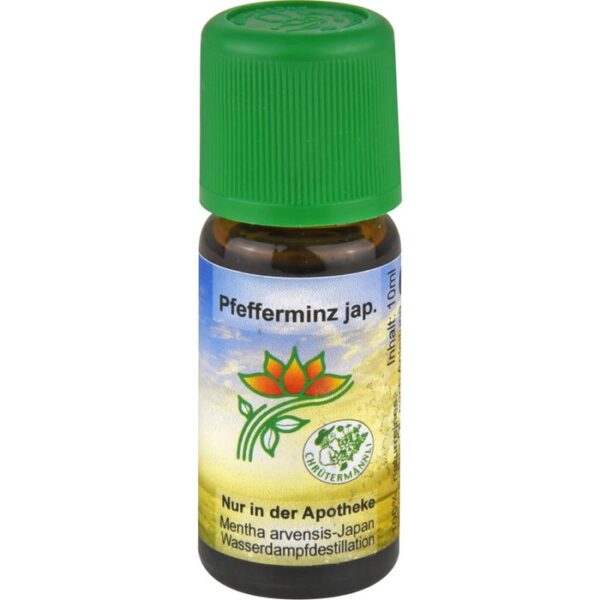 PFEFFERMINZ ÖL Jap mentha arvens CHRÜTERMÄNNLI 10 ml