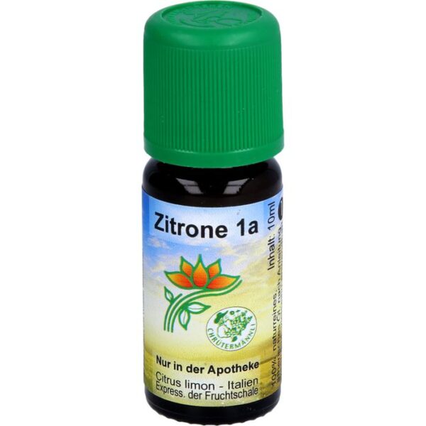 ZITRONENÖL 1A CHRÜTERMÄNNLI 10 ml