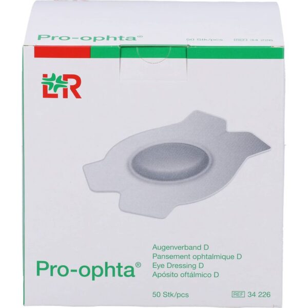 PRO-OPHTA Augenverband D 50 St.