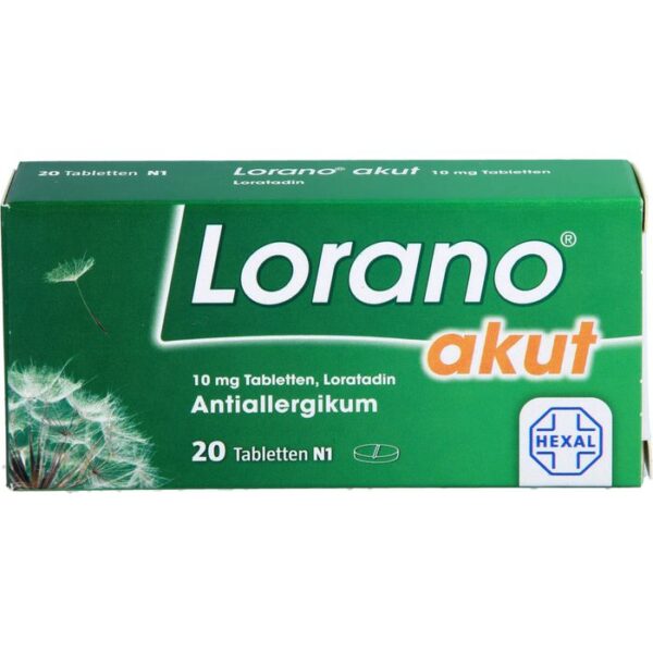 LORANO akut Tabletten 20 St.