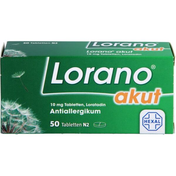 LORANO akut Tabletten 50 St.