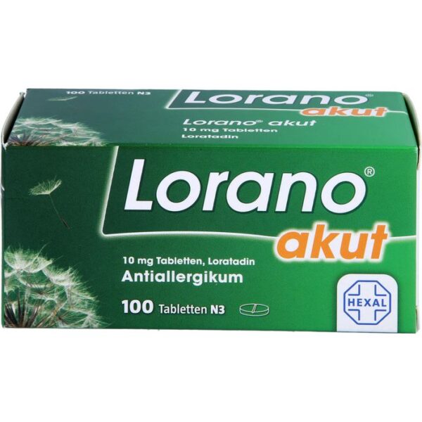 LORANO akut Tabletten 100 St.