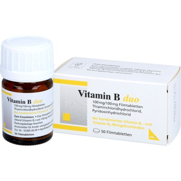 VITAMIN B DUO Filmtabletten 50 St.