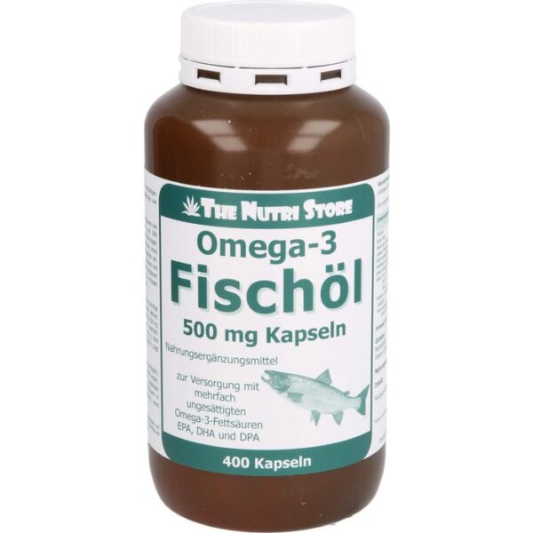 OMEGA-3 FISCHÖL Kapseln 500 mg 400 St.