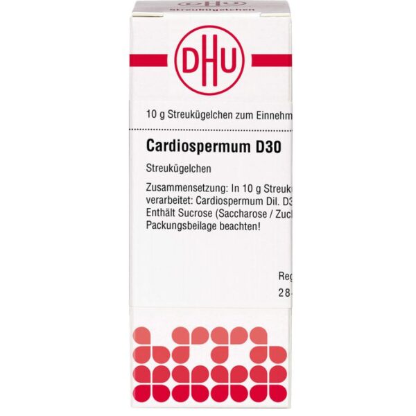 CARDIOSPERMUM D 30 Globuli 10 g