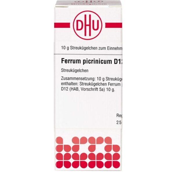 FERRUM PICRINICUM D 12 Globuli 10 g