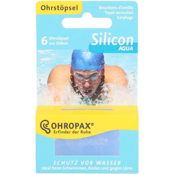 OHROPAX Silicon Aqua 6 St.