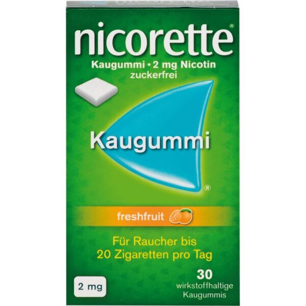 NICORETTE Kaugummi 2 mg freshfruit 30 St.