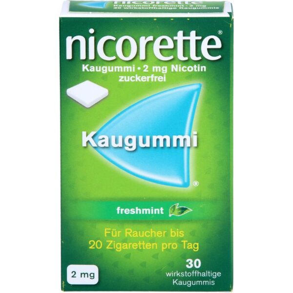 NICORETTE Kaugummi 2 mg freshmint 30 St.