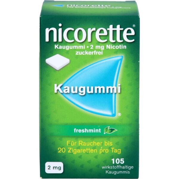 NICORETTE Kaugummi 2 mg freshmint 105 St.