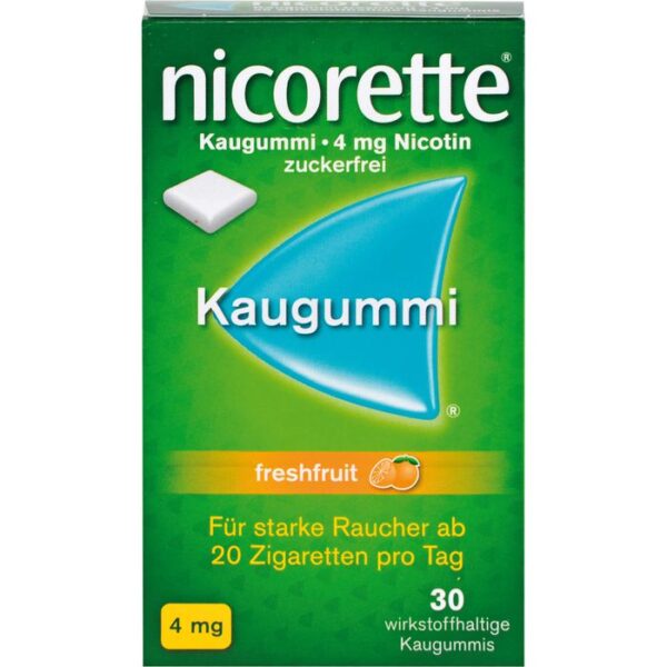 NICORETTE Kaugummi 4 mg freshfruit 30 St.