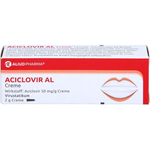 ACICLOVIR AL Creme 2 g