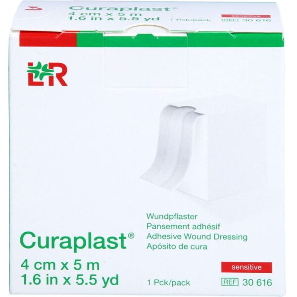 CURAPLAST Wundschnellverb.sensitiv 4 cmx5 m 1 St.