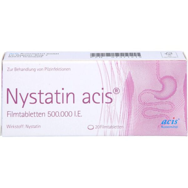 NYSTATIN acis Filmtabletten 20 St.