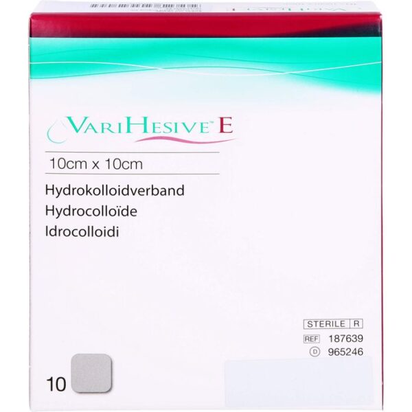 VARIHESIVE E 10x10 cm HKV hydroaktiv 965246 10 St.